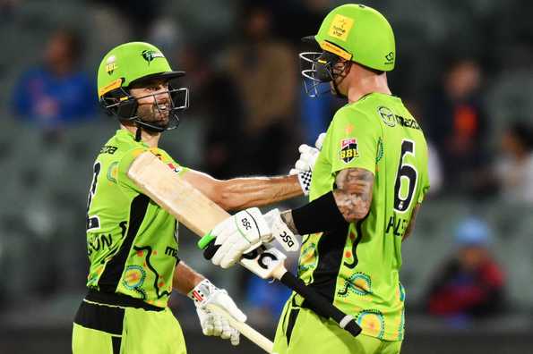 Alex Hales and Callum Ferguson put on an unbeaten 116-run stand Alex Hales and Callum Ferguson put on an unbeaten 116-run stand