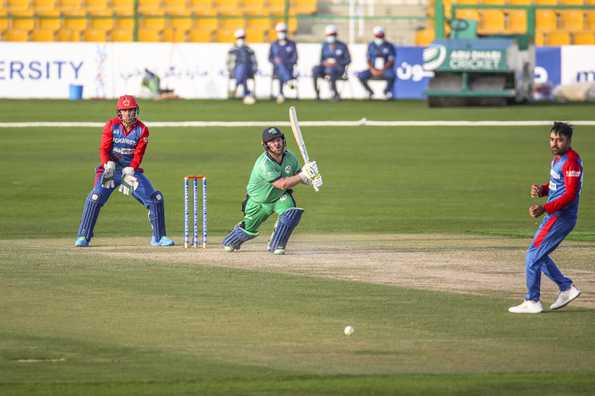 Rashid picked four wickets as Stirling's hundred went in vain Rashid picked four wickets as Stirling's hundred went in vain