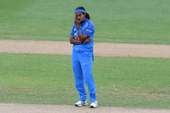 Shikha Pandey, India's second-highest wicket-taker at last year's T20 World Cup, misses out from both squads. Shikha Pandey, India's second-highest wicket-taker at last year's T20 World Cup, misses out from both squads.