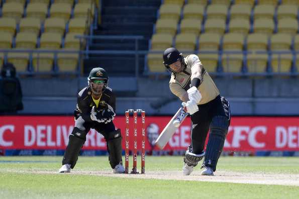 Martin Guptill's half-century powered New Zealand's chase Martin Guptill's half-century powered New Zealand's chase