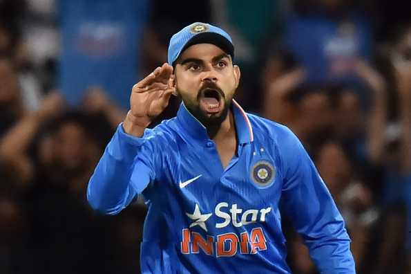 Kohli wasn't happy with Smith's chatter during the game
