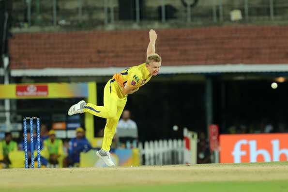 Scott Kuggeleijn featured for CSK in IPL 2019 Scott Kuggeleijn featured for CSK in IPL 2019