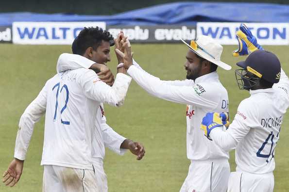 Jayawickrama denied Tamim a century.