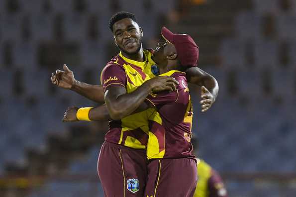 West Indies took a 1-0 lead after a amonumental collapse from Australia. 