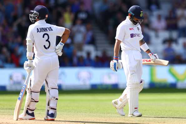 India endured two batting collapses in the Leeds Test. 