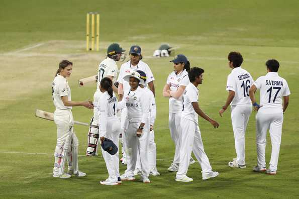 India and Australia picked two points each from the drawn Test India and Australia picked two points each from the drawn Test