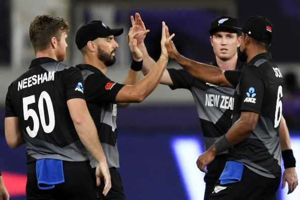 New Zealand beat India to edge ahead in the race for the second spot in Group 2.
