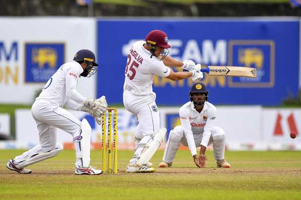 Joshua Da Silva fell just before Lunch as Sri Lanka ended a fighting century stand Joshua Da Silva fell just before Lunch as Sri Lanka ended a fighting century stand
