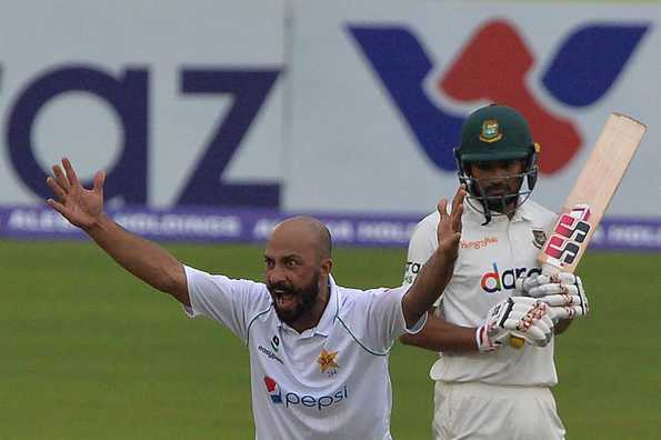 Sajid Khan's performance crippled Bangladesh in their first innings. Sajid Khan's performance crippled Bangladesh in their first innings.