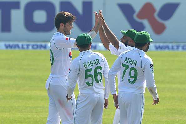 Shaheen Afridi and Hasan Ali picked two wickets each Shaheen Afridi and Hasan Ali picked two wickets each