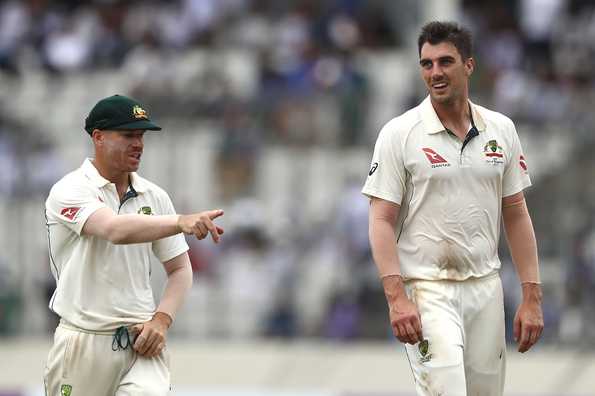 "He batted with a bit of discomfort but knowing Davey, he's not going to miss this one" "He batted with a bit of discomfort but knowing Davey, he's not going to miss this one"