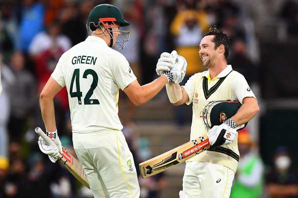 Head and Green put on a 121-run stand. Head and Green put on a 121-run stand.