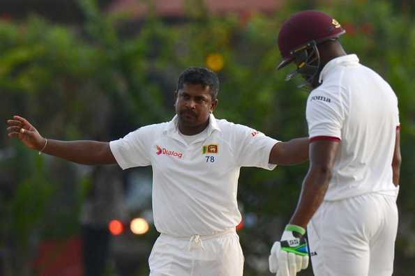 Rangana Herath picked up his 23rd five-wicket haul. Rangana Herath picked up his 23rd five-wicket haul.