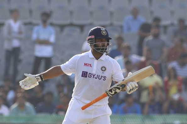 Pant struck 96 off 97 to help India finish with 300-plus on Day 1 Pant struck 96 off 97 to help India finish with 300-plus on Day 1