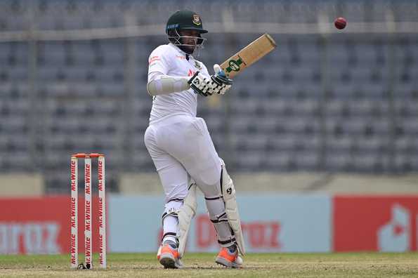 Shakib Al Hasan completed his half-century on the fifth morning. Shakib Al Hasan completed his half-century on the fifth morning.