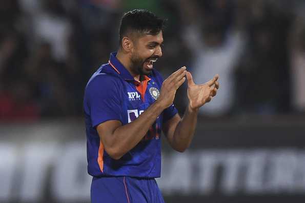 Avesh Khan bagged 4 for 18 in a massive 82-run win for India in the fourth T20I against South Africa Avesh Khan bagged 4 for 18 in a massive 82-run win for India in the fourth T20I against South Africa