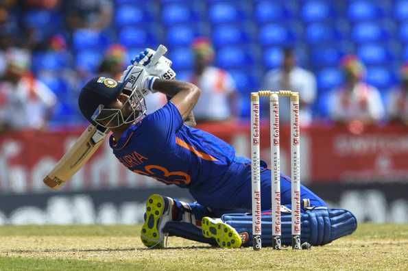 Suryakumar Yadav played some innovative shots en route a 44-ball 76
