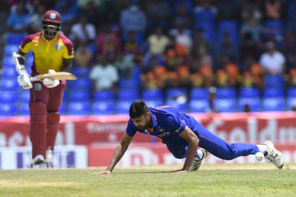 Avesh Khan went for 47 in 3 overs Avesh Khan went for 47 in 3 overs