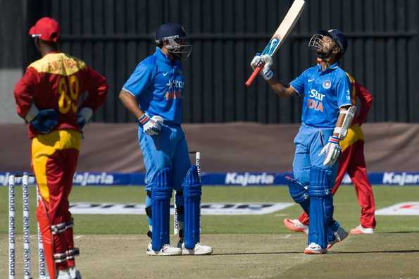 Ajinkya Rahane and Murali Vijay struck fluent fifties to help India to a convincing win. Ajinkya Rahane and Murali Vijay struck fluent fifties to help India to a convincing win.