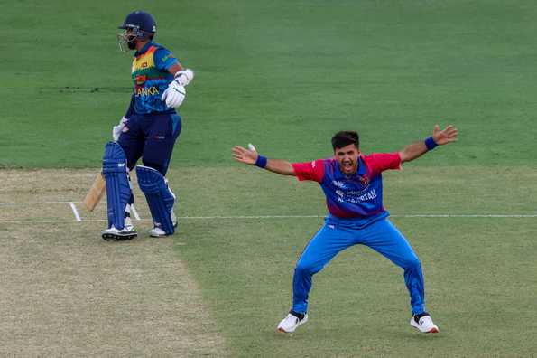 Afghanistan made a dream start with the ball reducing Sri Lanka to 5/3.