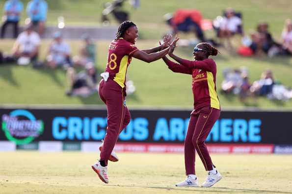 Chinelle Henry picked up three wickets Chinelle Henry picked up three wickets