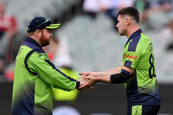 Ireland won by 5 runs (DLS Method) Ireland won by 5 runs (DLS Method)