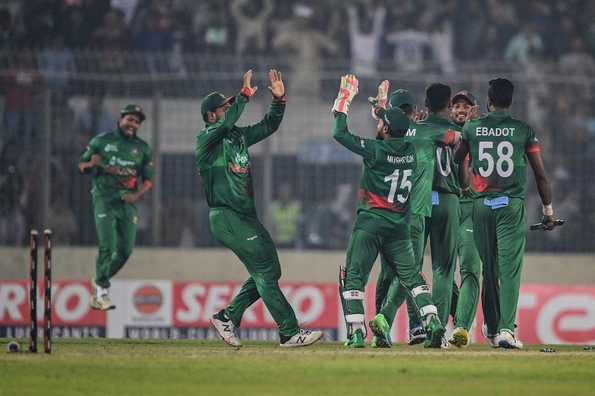 Bangladesh sealed the deal in the final over to win by 5 runs. Bangladesh sealed the deal in the final over to win by 5 runs.