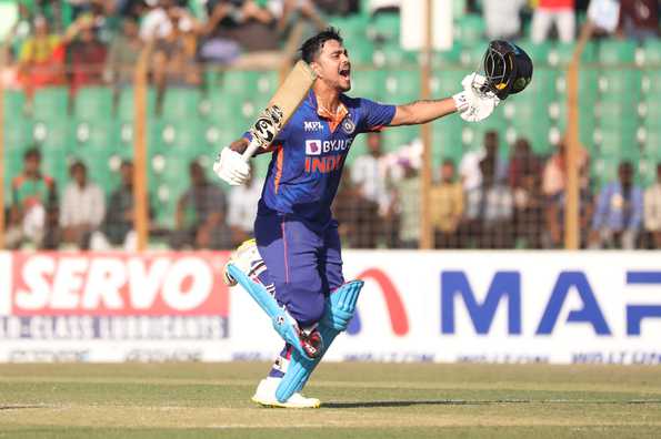 Ishan Kishan made 210 off 131 balls.