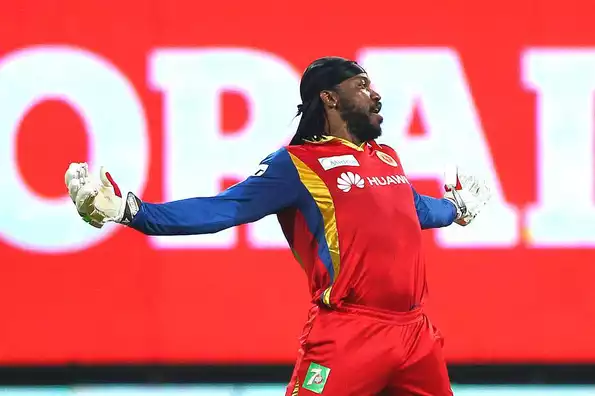 Chriss Gayle was at his attacking best when he registered his fifth IPL ton.