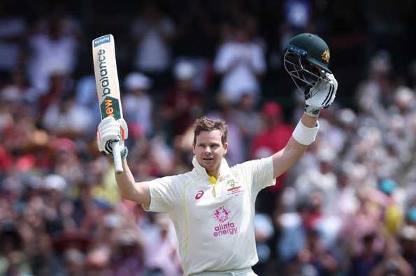 Steve Smith fell for 104 Steve Smith fell for 104