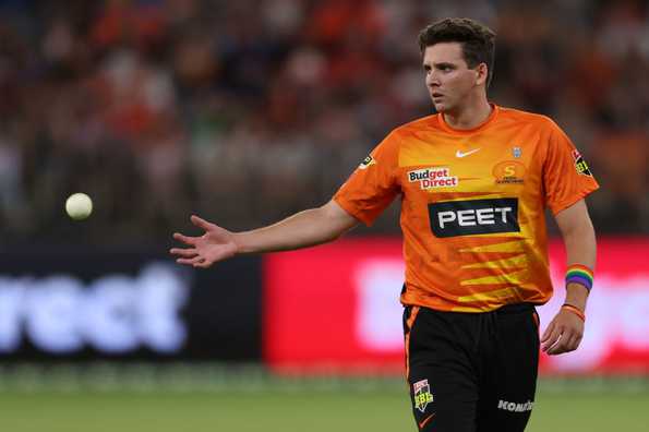 Richardson suffered a hamstring strain during the game against Sydney Thunder. Richardson suffered a hamstring strain during the game against Sydney Thunder.