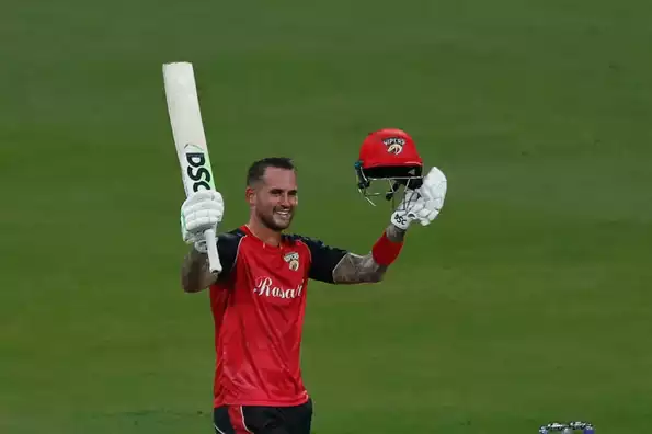 The opener ended up with a breezy 110. PC - ILT20 The opener ended up with a breezy 110. PC - ILT20