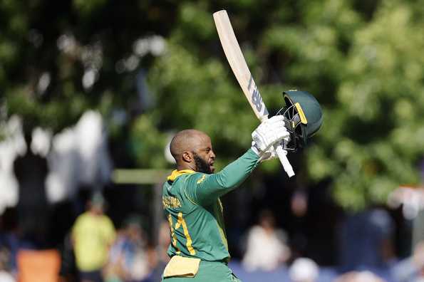 Chasing a target of 343, SA captain Temba Bavuma led from the front with a 102-ball 109 Chasing a target of 343, SA captain Temba Bavuma led from the front with a 102-ball 109