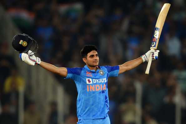 Shubman Gill became the second Indian batter to outscore an opposition's total in T20Is Shubman Gill became the second Indian batter to outscore an opposition's total in T20Is