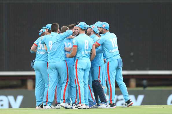 Capitals won the last-ball thriller by one wicket to become the first team to enter the semis. Capitals won the last-ball thriller by one wicket to become the first team to enter the semis.