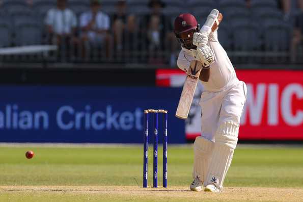 Kraigg Brathwaite and Tagenarine Chanderpaul put on a 332-run stand for the opening wicket