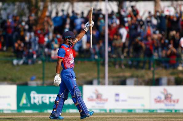 Kushal Bhurtel top-scored for Nepal. File Photo. PC - CAN Kushal Bhurtel top-scored for Nepal. File Photo. PC - CAN
