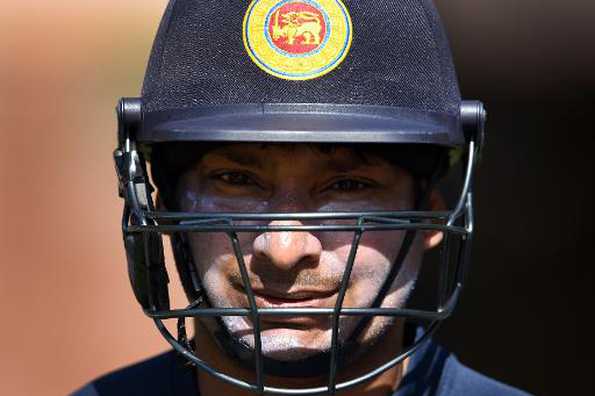 Sri Lanka batsman Kumar Sangakkara walks to the nets as the team trains ahead of their 2015 Cricket World Cup Group A match against Australia, in Sydney on March 7, 2015