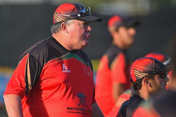 Afghanistan coach Andy Moles reckoned his team was 'out-bullied' by Australia at Perth.