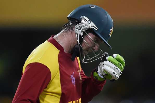 Taylor top-scored for Zimbabwe with 50.