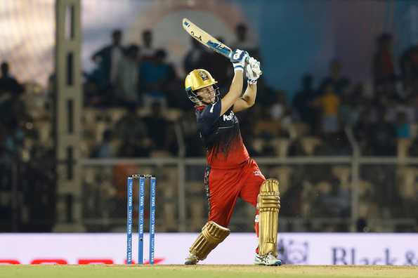 Sophie Devine's 99 for RCB is the highest score by a player in WPL Sophie Devine's 99 for RCB is the highest score by a player in WPL