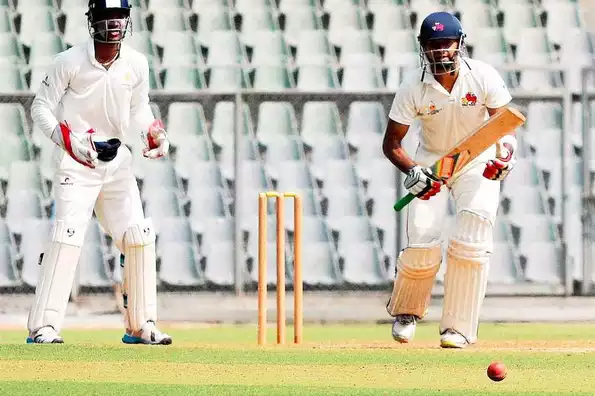 Mumbai captain Aditya Tare offered some resistance before his team was bowled out for 156 by Delhi. (File photo) Mumbai captain Aditya Tare offered some resistance before his team was bowled out for 156 by Delhi. (File photo)