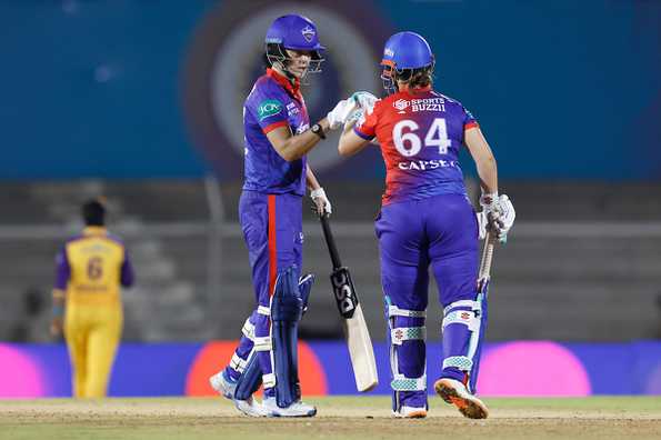 Kapp and Capsey shared a 60-run stand to push DC towards the finish line