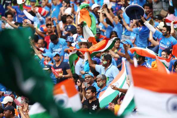 The Adelaide Oval saw a sell-out crowd.