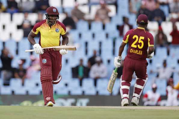 Rovman Powell hit an unbeaten 43 off just 18 deliveries. Rovman Powell hit an unbeaten 43 off just 18 deliveries.