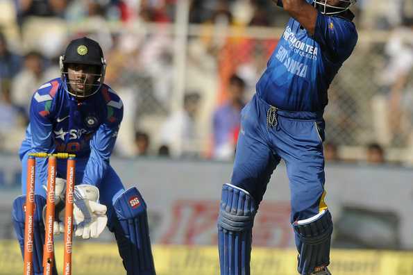 Kumar Sangakkara came up with a fine half-century.