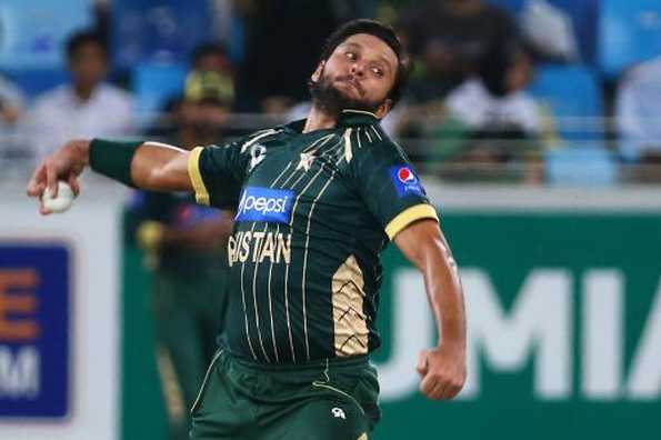 Afridi led Pakistan during their final ODI against Australia