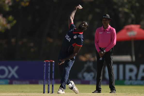 Kyle Phillip took 3 for 56 in the defeat to WI before he was reported for a suspect action. Kyle Phillip took 3 for 56 in the defeat to WI before he was reported for a suspect action.