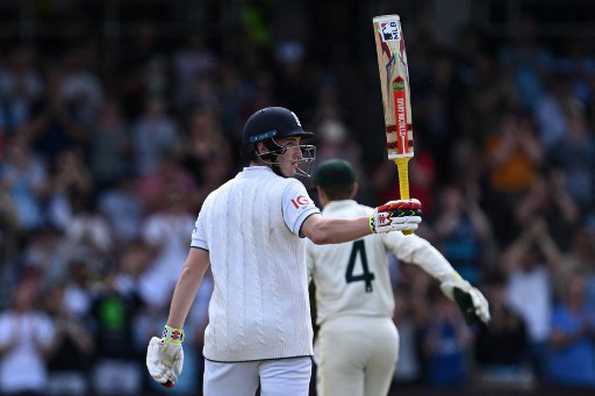 Harry Brook top scored in England's run chase Harry Brook top scored in England's run chase