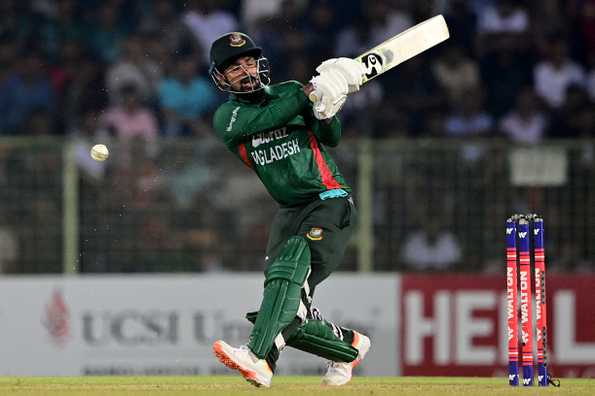 Litton Das played a scratchy but effective innings to seal the chase against Afghanistan Litton Das played a scratchy but effective innings to seal the chase against Afghanistan